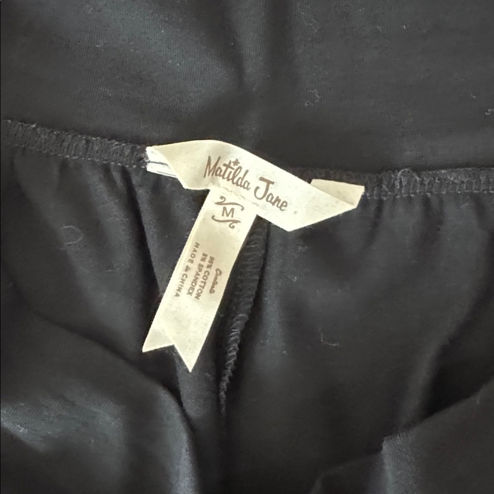 NWOT Matilda Jane Boldly Go Big Pants, size Medium - Picture 5 of 5
